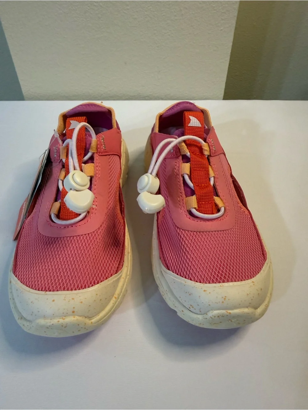 Rugged Shark Girls Pink Adventure Water Shoes Size 2 NWT